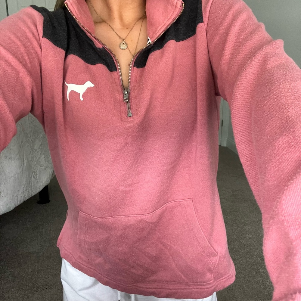 VICTORIA's SECRET QUARTER ZIP